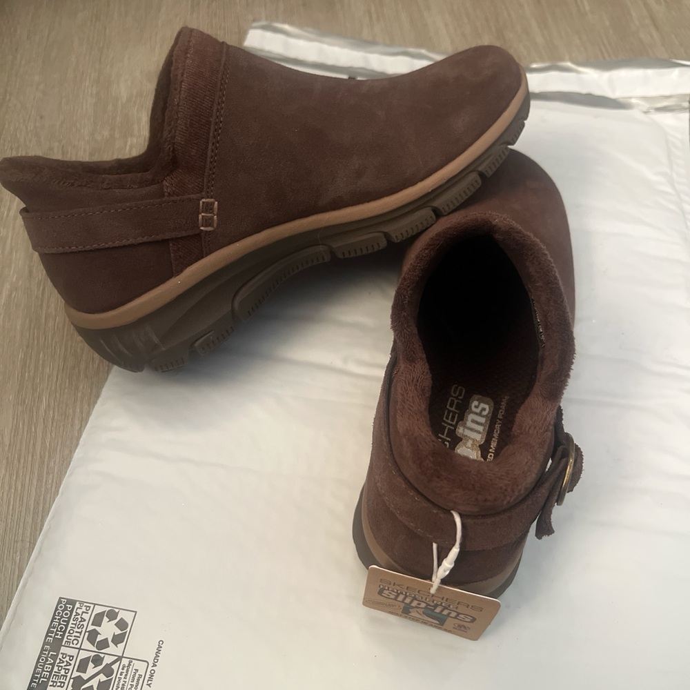Skechers Men's Chocolate Brown Slip-Ons